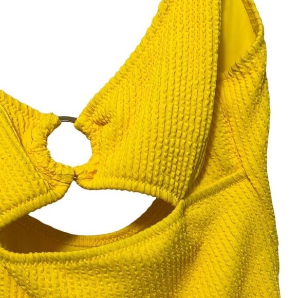 Aerie Crinkle Ring Full Coverage One Piece Swimsuit size small NWT - Picture 4 of 8